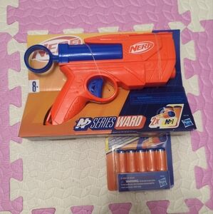Nerf N Series Ward Blaster & 2 Nerf N1 Darts Compatible Only with Nerf N Series